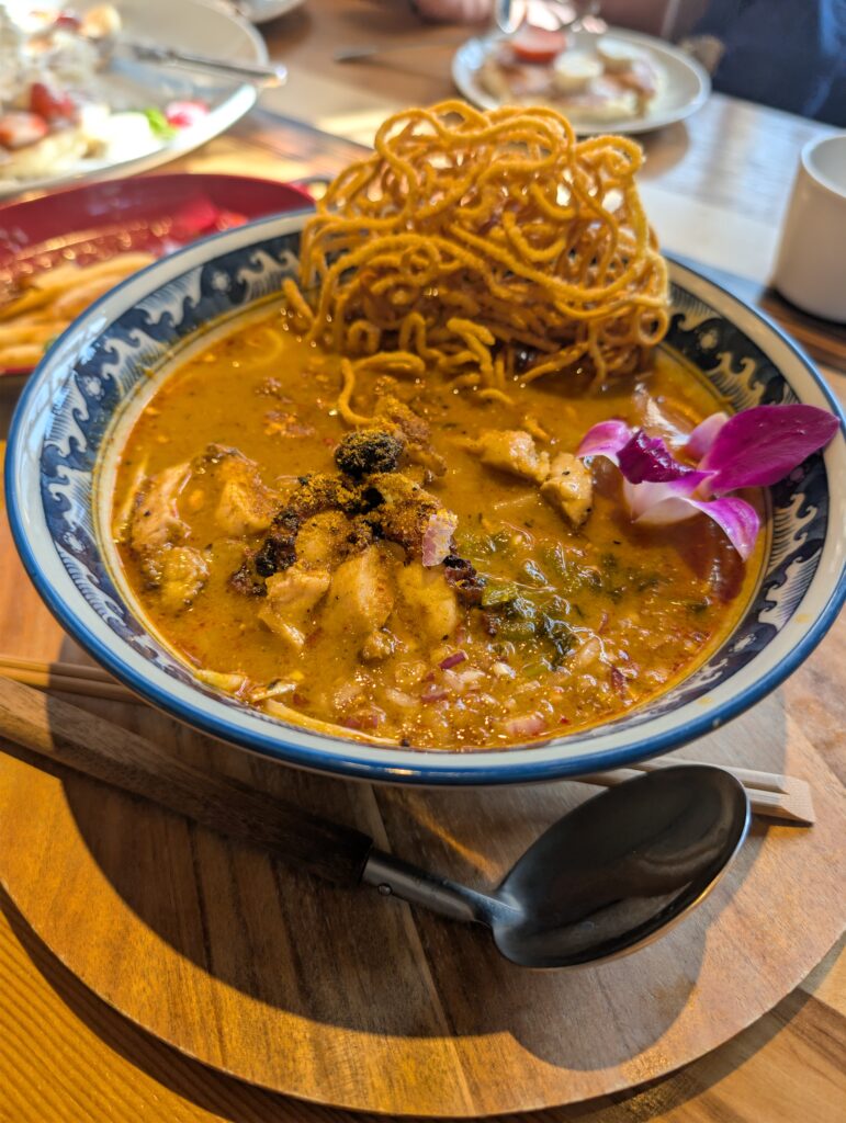 ココナッツカレーフォー実物