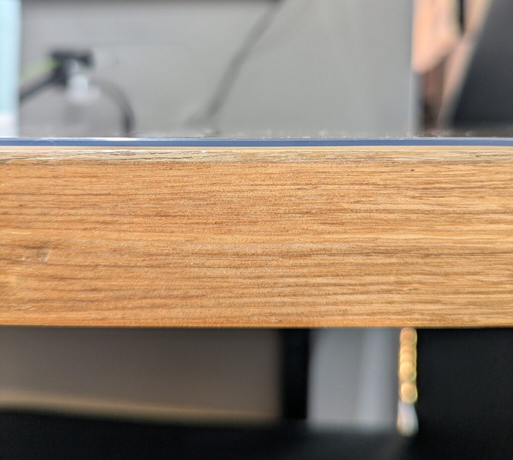 テーブルマットの厚さ