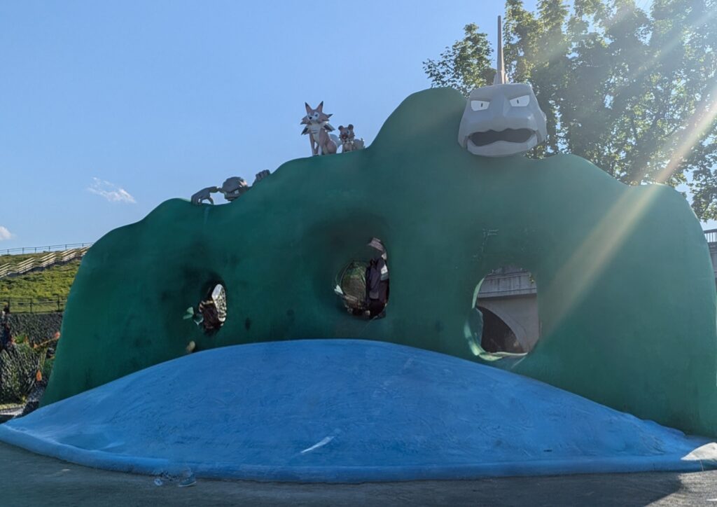 イシツブテ公園もりおか遊具