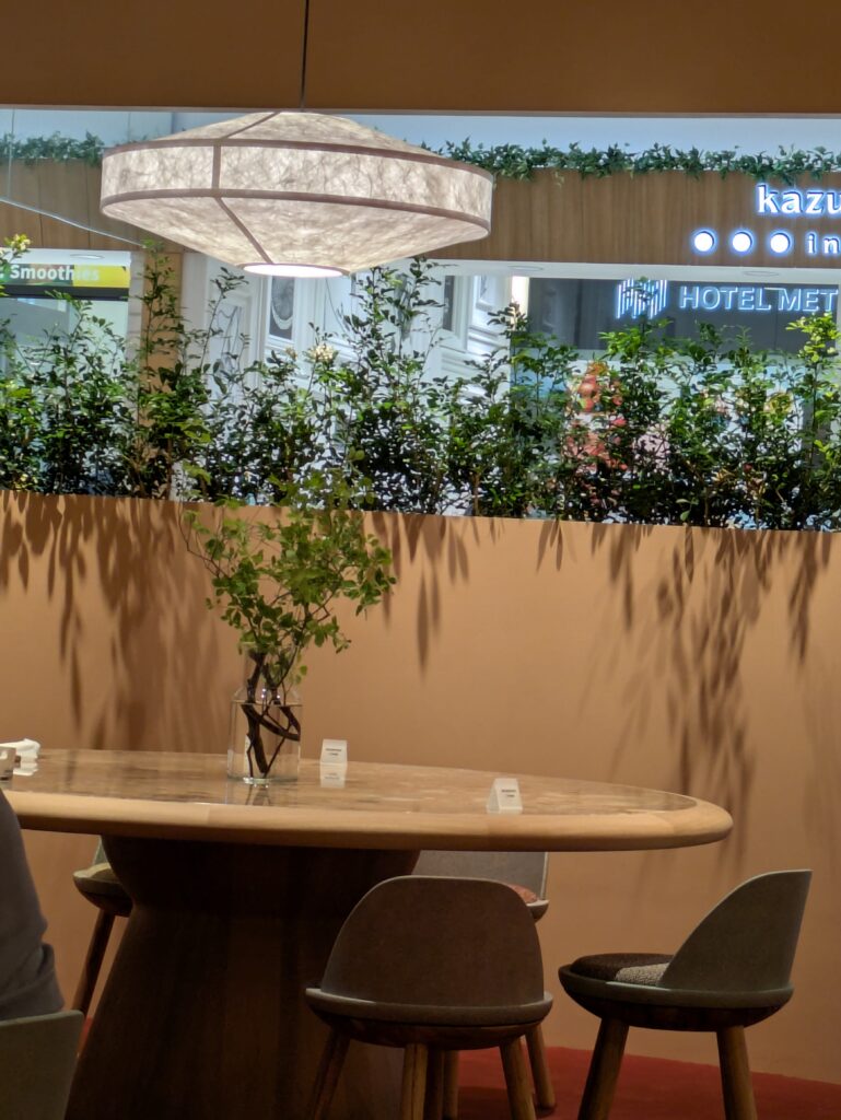 治一郎の店内の様子