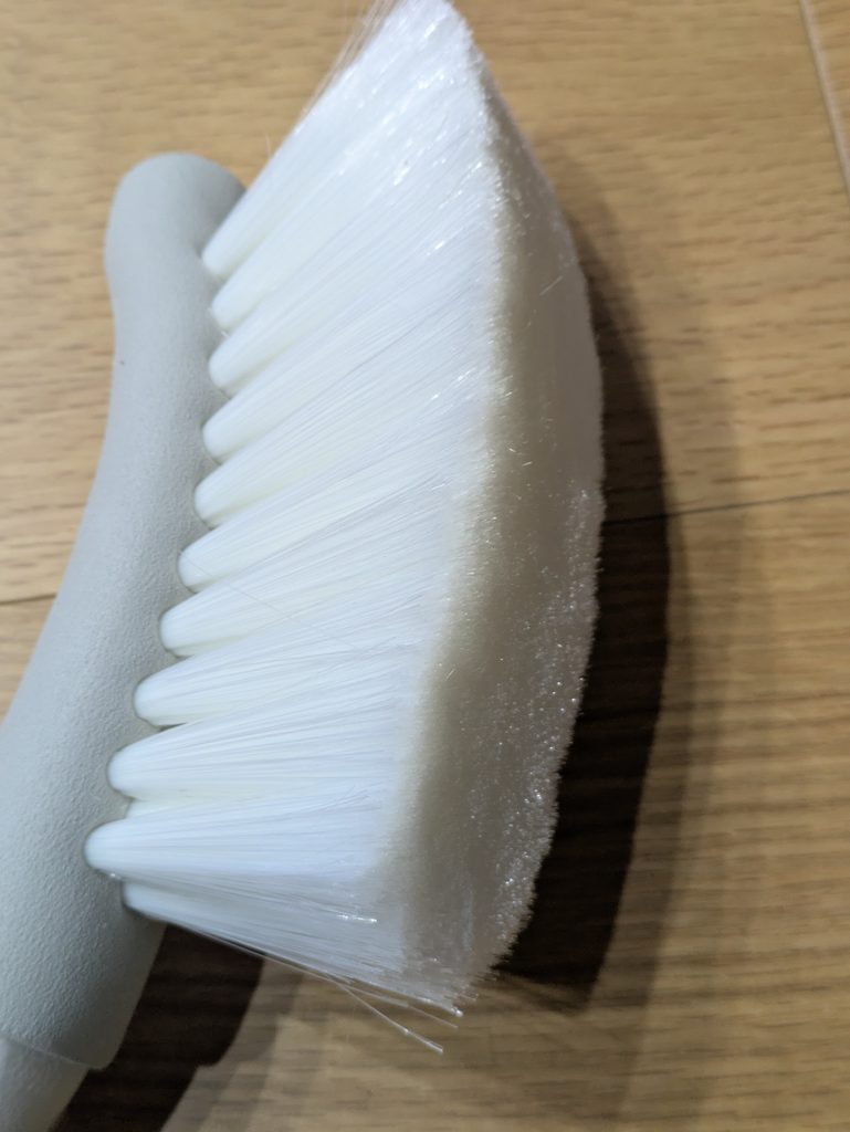 浴室用ソフトブラシのヘッド部分
